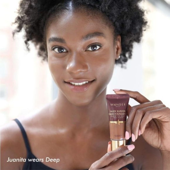 Wander Beauty Nude Illusion Liquid Foundation in Rich Deep - Picture 2 of 4